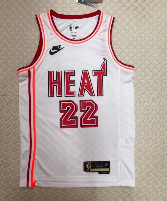 Jimmy Butler Basketball Jersey #22 Miami Heat 2023 Classic Edition