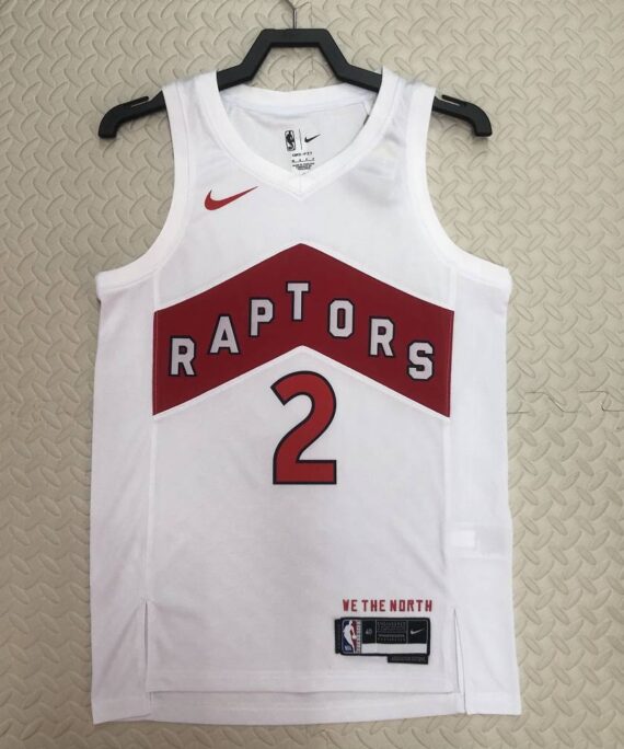 Kawhi Leonard Basketball Jersey #2 Toronto Raptors 2023 White