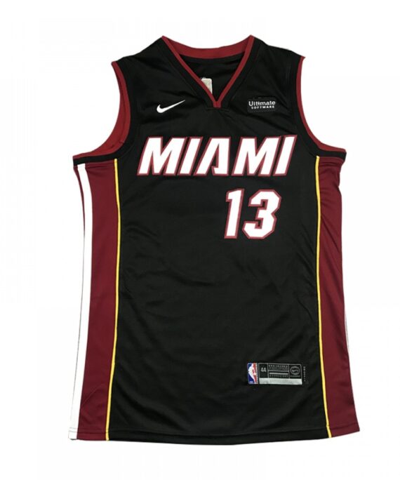 Bam Adebayo Basketball Jersey#13 Miami Heat Black