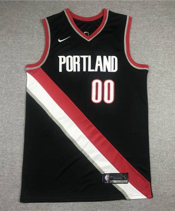 Carmelo Anthony Basketball Jersey#00 Portland Trail Blazers Black