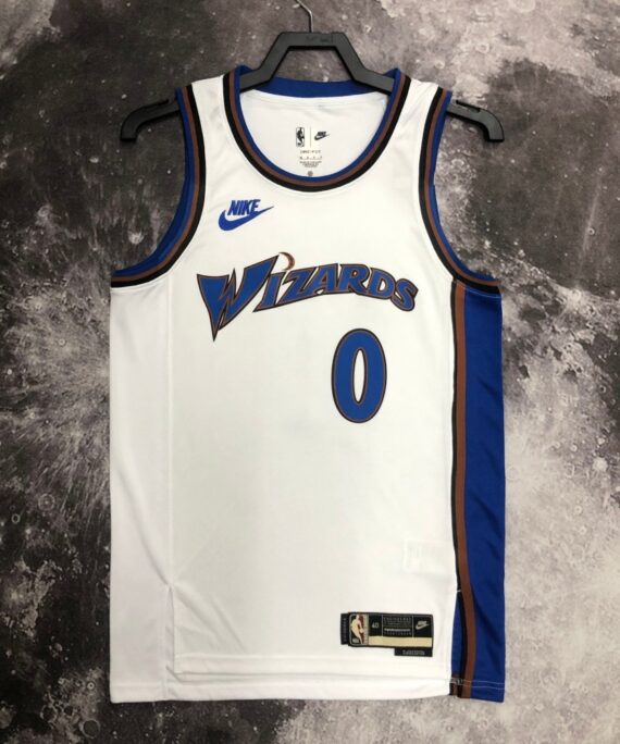 Gilbert Arenas Basketball Jersey #0 Washington Wizards 2023 Classic Edition White