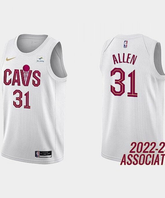 Jarrett Allen Basketball Jersey #31 Cleveland Cavaliers 2023