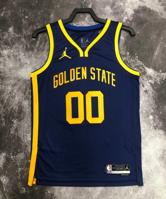Jonathan Kuminga Basketball Jersey #00 Golden State Warriors 2023 Jordan Limited Edition