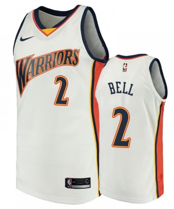 Jordan Bell Basketball Jersey #2 Golden State Warriors