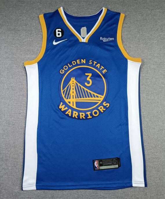 Jordan Poole Basketball Jersey #3 Golden State Warriors 2023