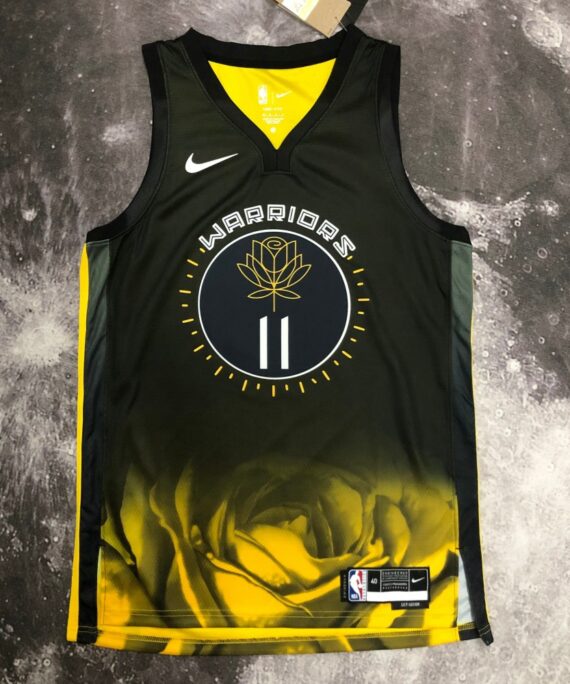 Klay Thompson Basketball Jersey #11 Golden State Warriors 2023 City Edition Black