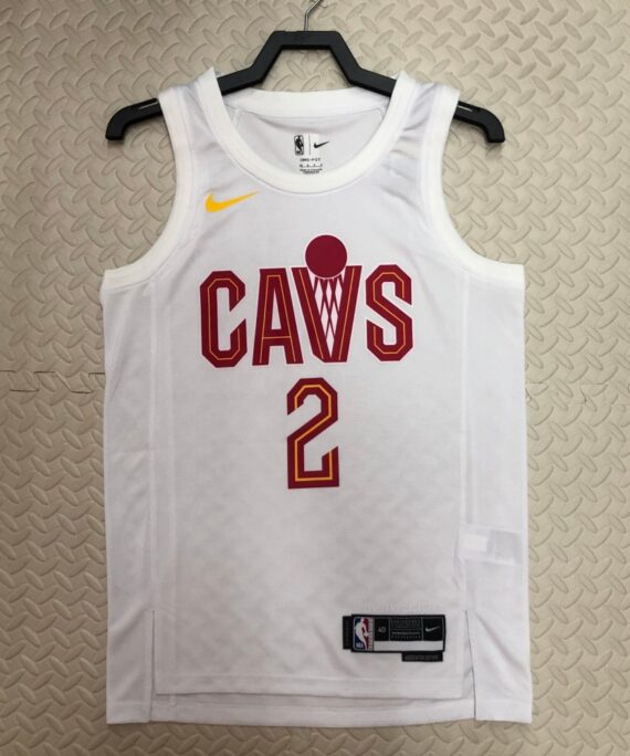 Kyrie Irving Basketball Jersey #2 Cleveland Cavaliers 2023 White